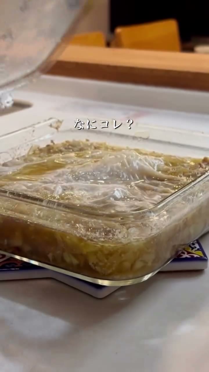 レンジで簡単包まない小籠包
